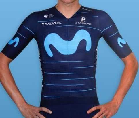 Echipament ciclism Movistar 2022 set pantaloni tricou NOU