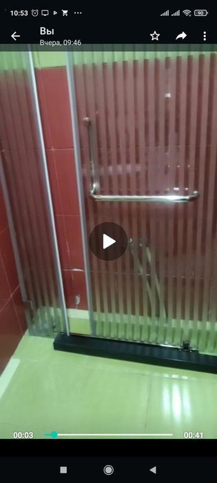 Душевая двери 10 шт новые в сборе