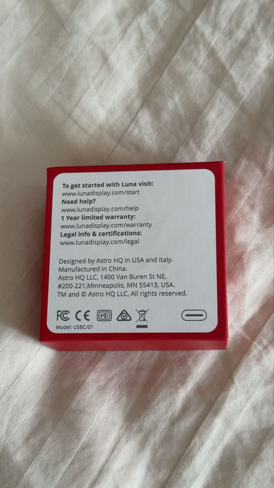 Astro Luna Display - UBB Type C