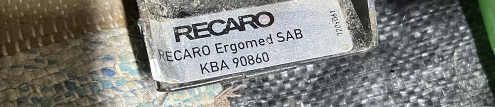 recaro ergomed piele nappa cu airbag