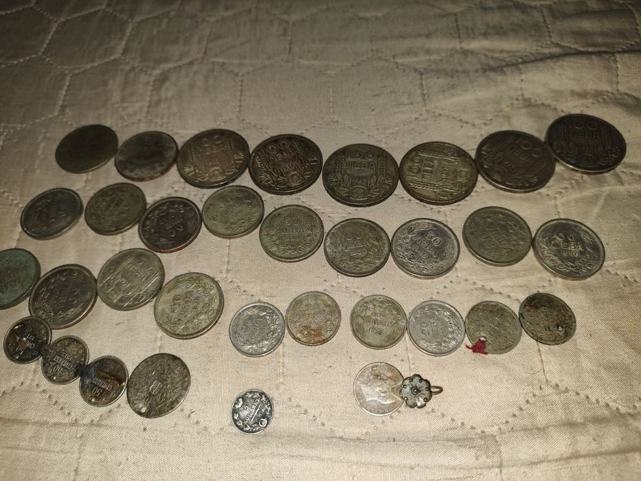 Сребърни монети от царска България