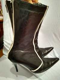 Cizme piele stiletto M 36