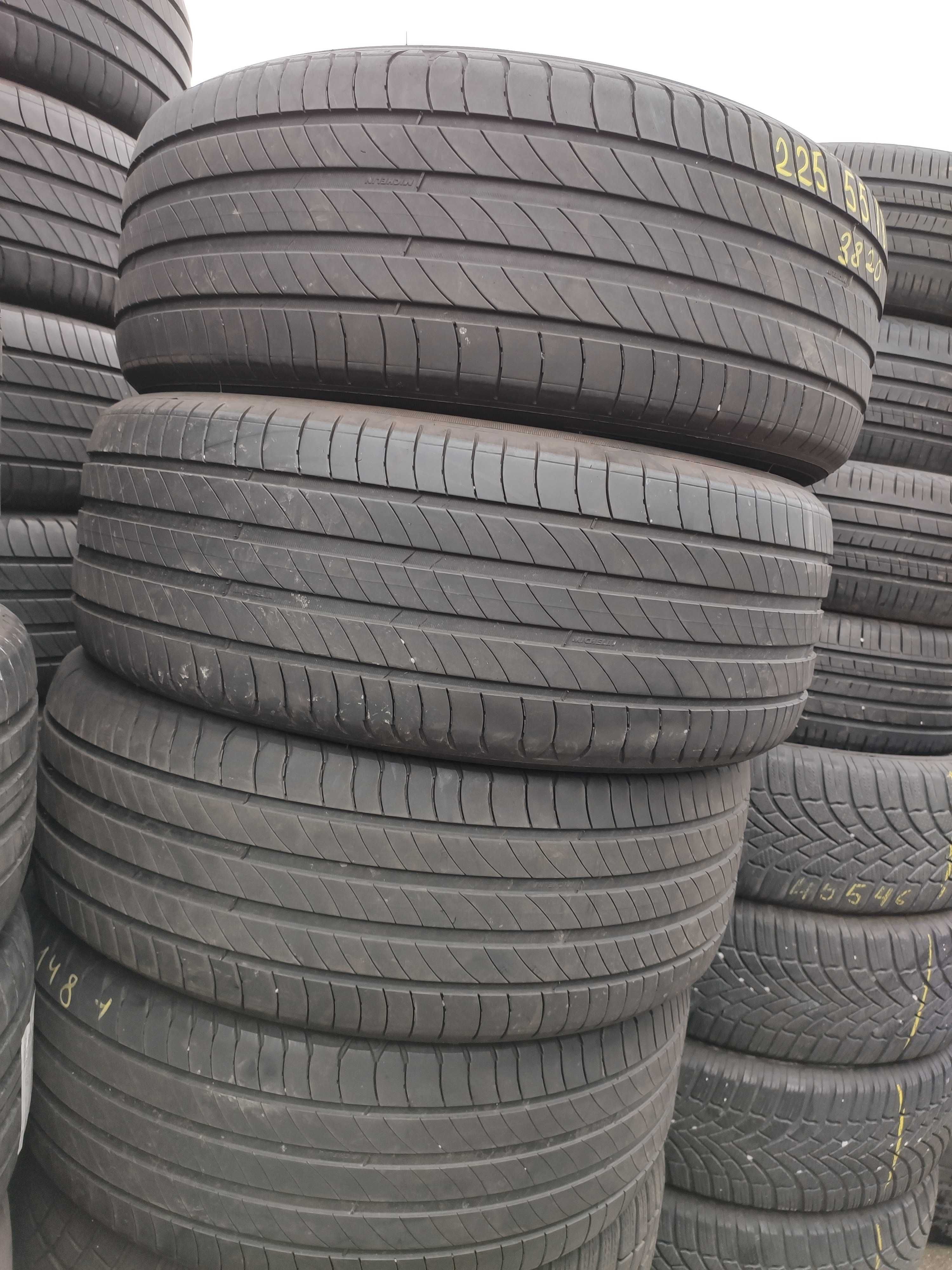 4бр Летни гуми 225 55 18 - Michelin