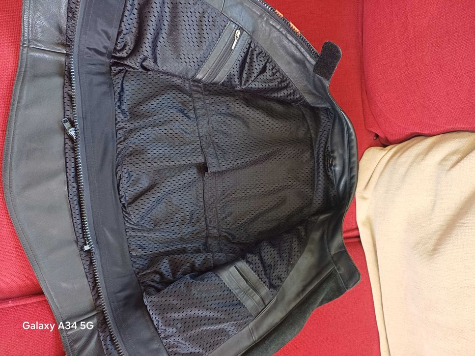 Кожено яке естествена кожа Мотор