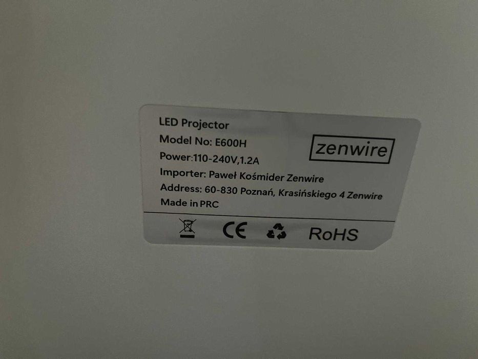 Video Proiector Android 9.0 SMART TV Full HD 4K 13500lm wifi