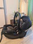 Scoica auto Graco SnugEssentials Midnight Black i-Size + Baza isofix