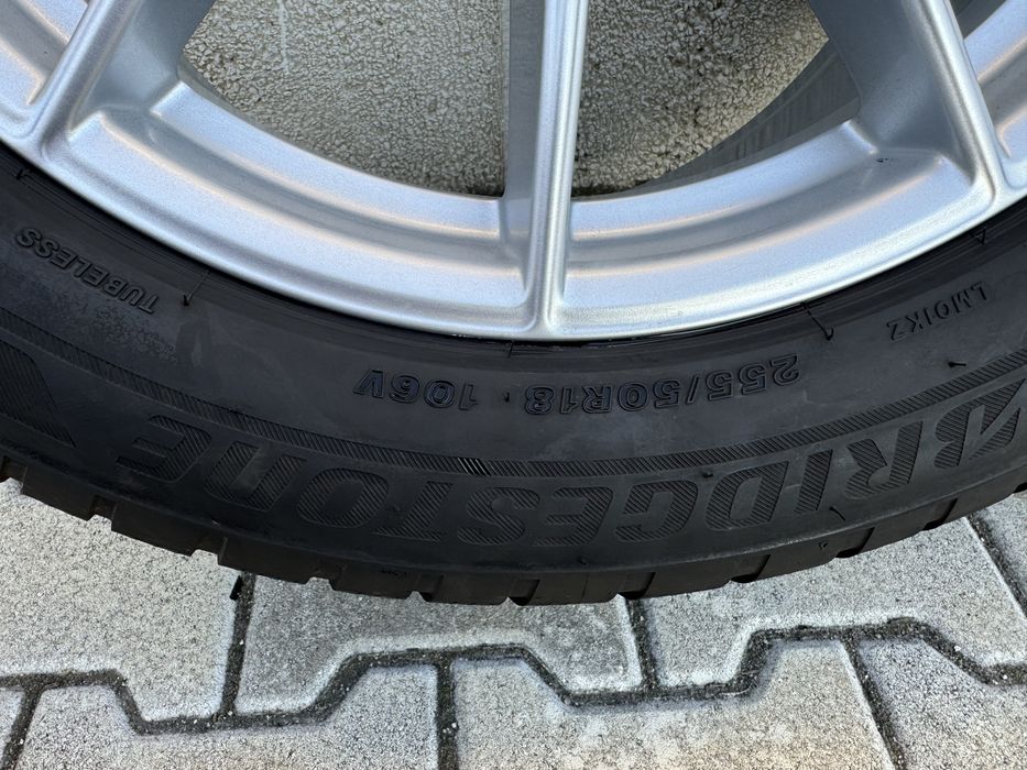 Jante aliaj mercedes S-class pe 18 cu anvelope de iarna