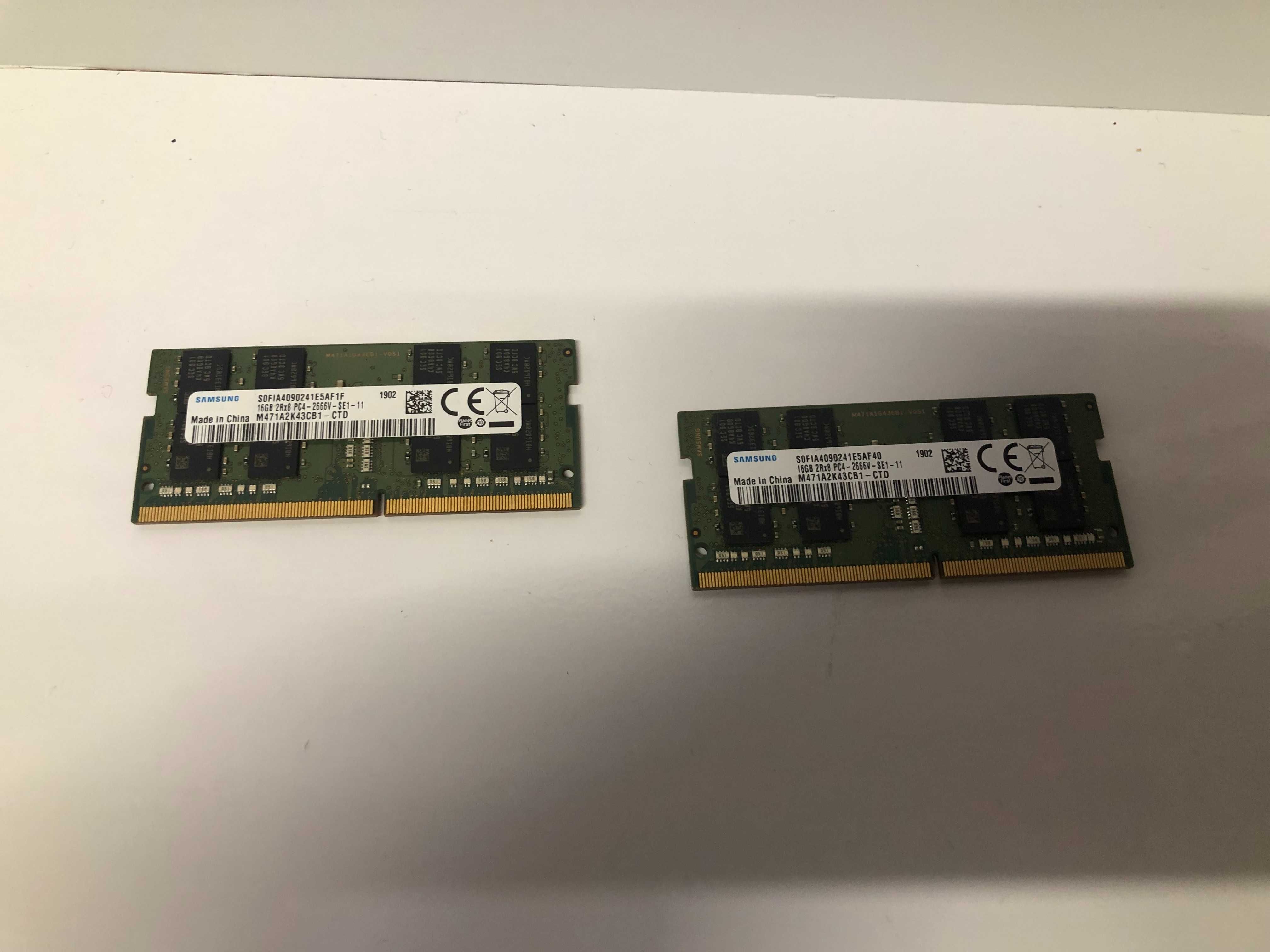 Memorii laptop Sodimm DDR4 32 Gb 2666 SAMSUNG , dual chanel