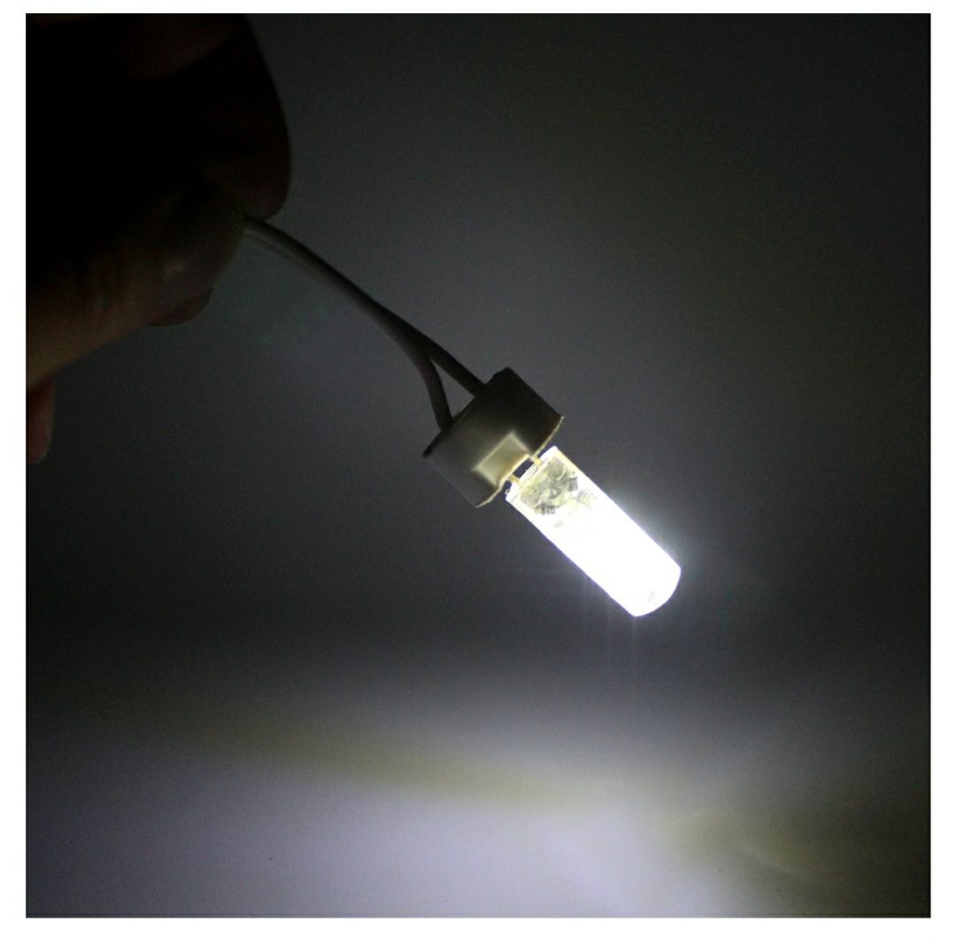 LED лампа G4 5W 110V капсульная в силиконе