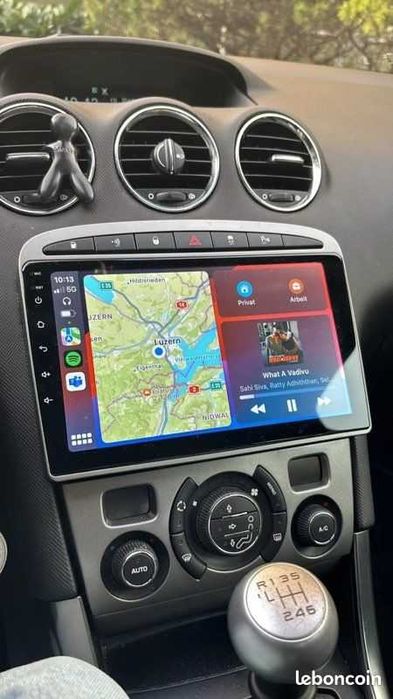 1-8GB Navigatie GPS Android Peugeot 308 408 CarPlay QLed DSP + CADOU