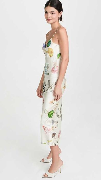 Сатенена лятна рокля