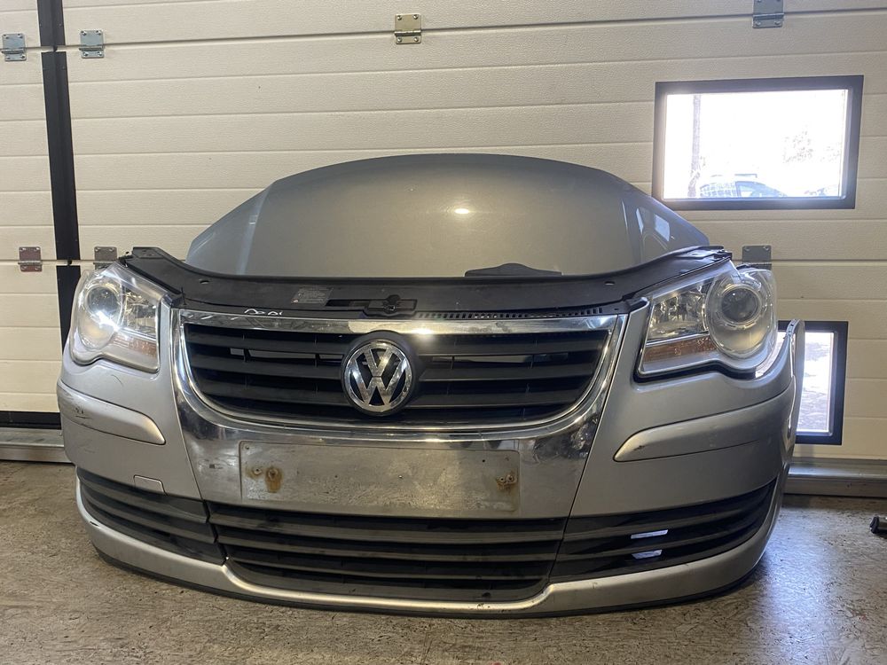 Fata completa Vw Touran facelift 2009 capota bara far trager radiator