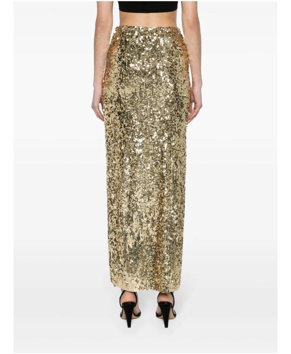 Вечерняя юбка в пайетках