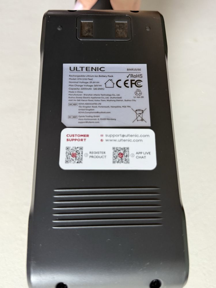 Ръчна прахосмукачка Ultenic Cordless