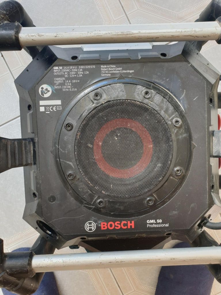 Радио Bosch professional  GML 50 с дистанционно