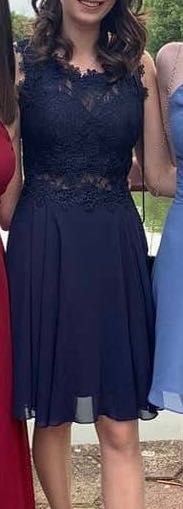 Официална къса рокля