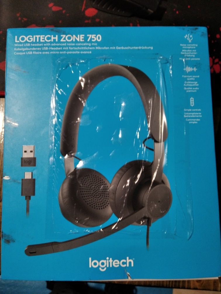 Vand cast Noi  Logitech Zone 750 wired