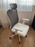 Scaun de birou alb/gri