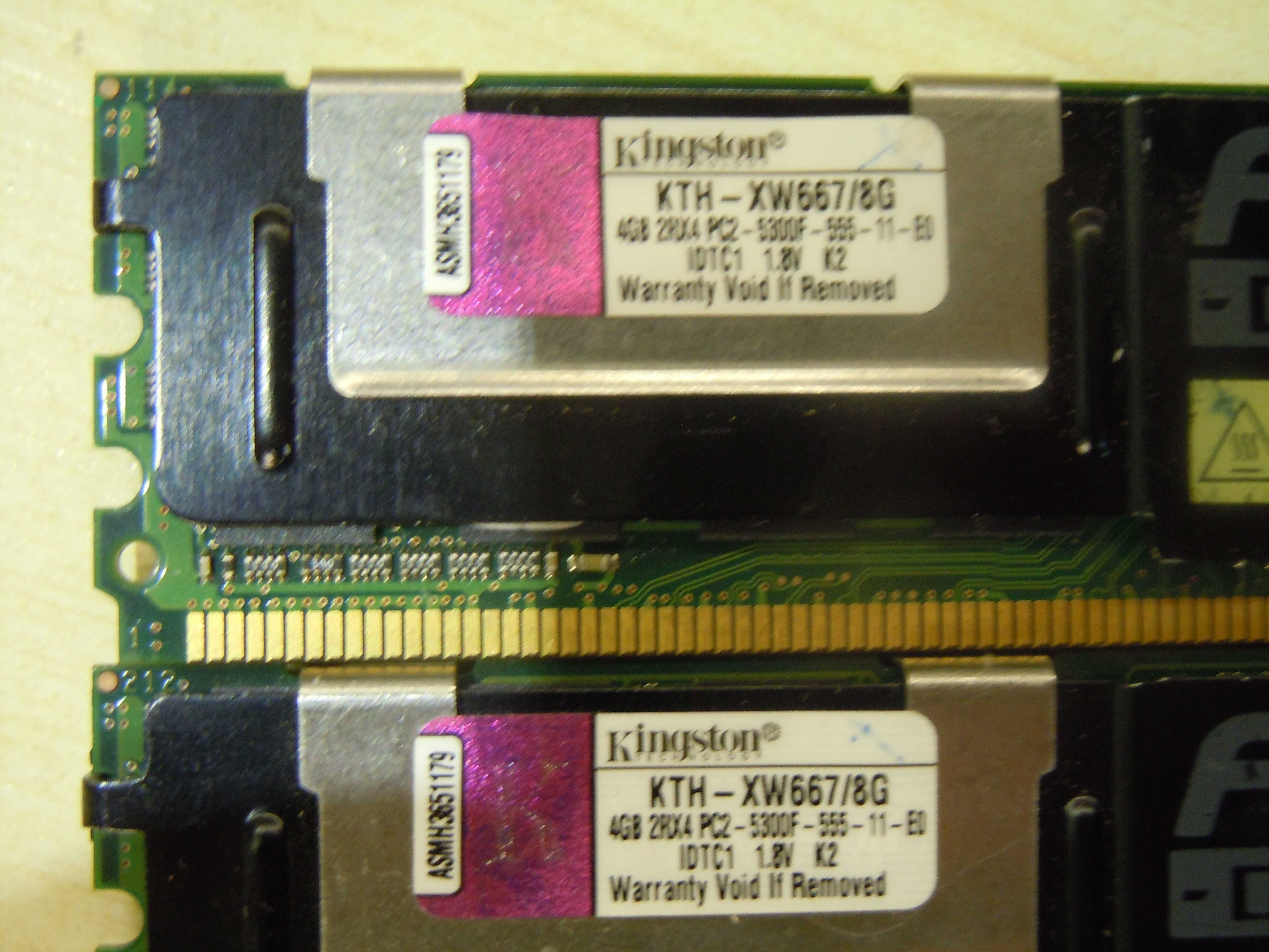 memorii laptop 8g ddr 3  memorii server Kingston KTH-XW667/8G  DDR2