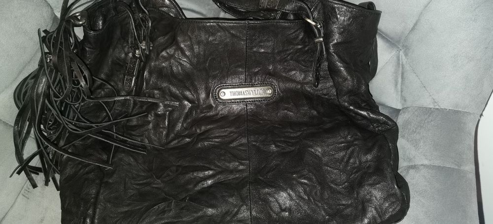 Geanta de piele Thomas Wylde
