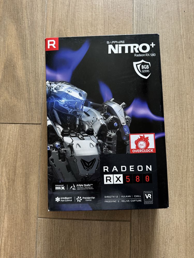Saphire Nitro+ RX580 8GB