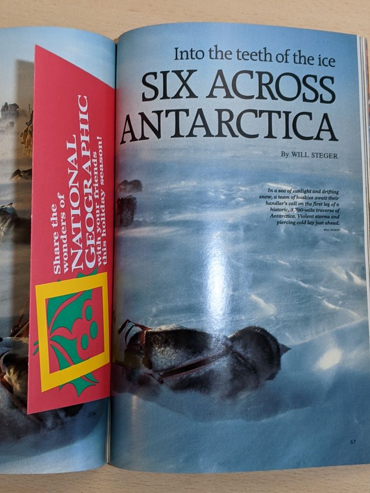 Revista National Geographic engleză 1990