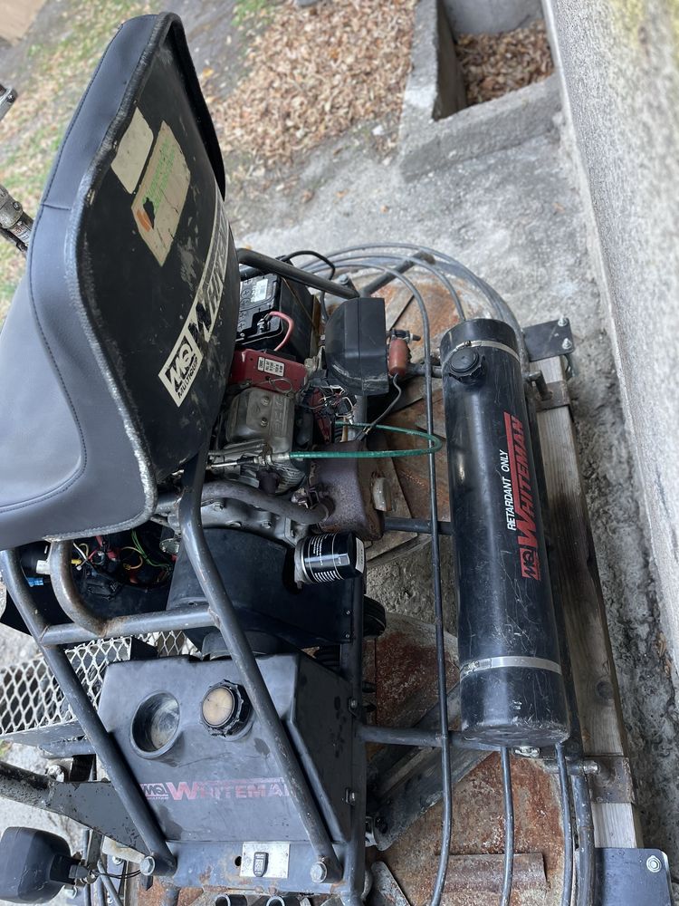 Двойна пердашка за бетон|Хеликоптер WHITEMAN | Briggs&Stratton 16HP