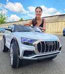 Детский электромобиль Audi Q8 4x4 до 8 лет | количество ограничено!