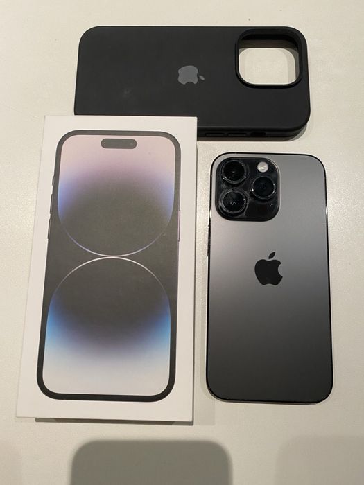 iPhone 14 Pro 128GB 100% батерия ТОП Състояние с кутия и кабел