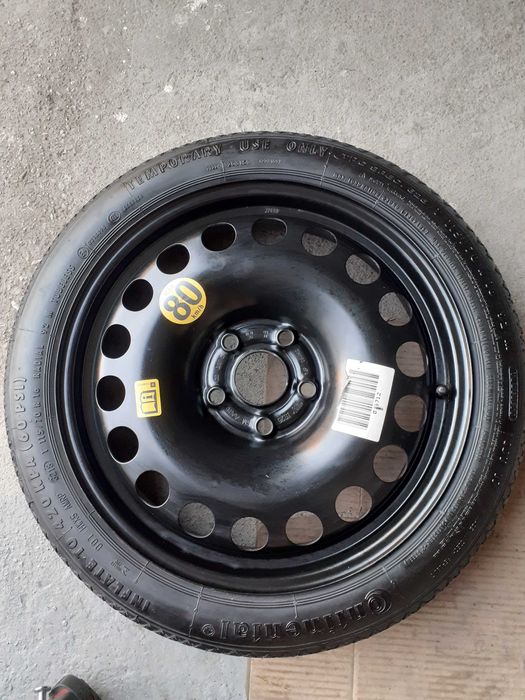 Roata rezerva slim R16 OPEL Astra J, K, Mokka,CHEVROLET Trax, 5/105 mm