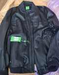 Geaca de piele hugo boss