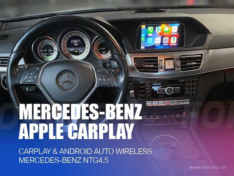 Apple CarPlay Android Auto Wireless Mercedes NTG4.5 W204 W212 W218