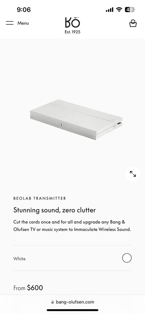 Beolab 17 + beolab transmiter 1