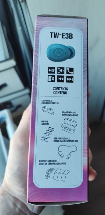 Căști wireless Yamaha TW-E3B