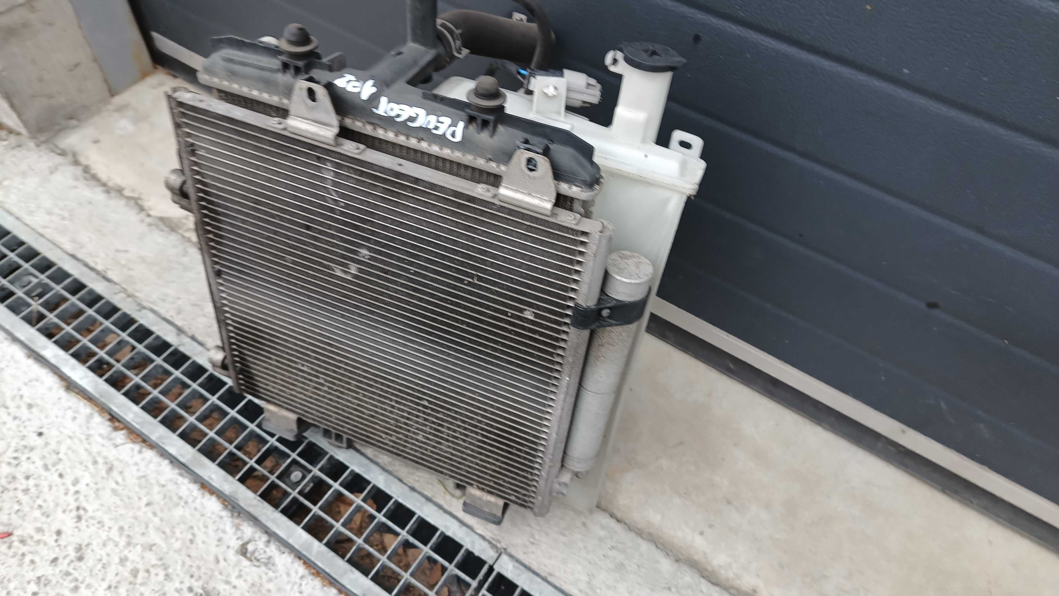 Radiator apa AC  Electroventilator Peugeot 107 2005–2014 benzina