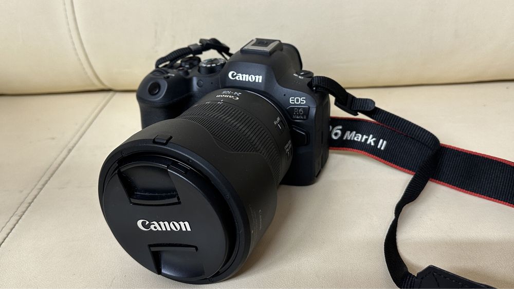 Canon EOS R6 Mark II Kit cu Obiectiv RF 24-105mm F4 L IS USM