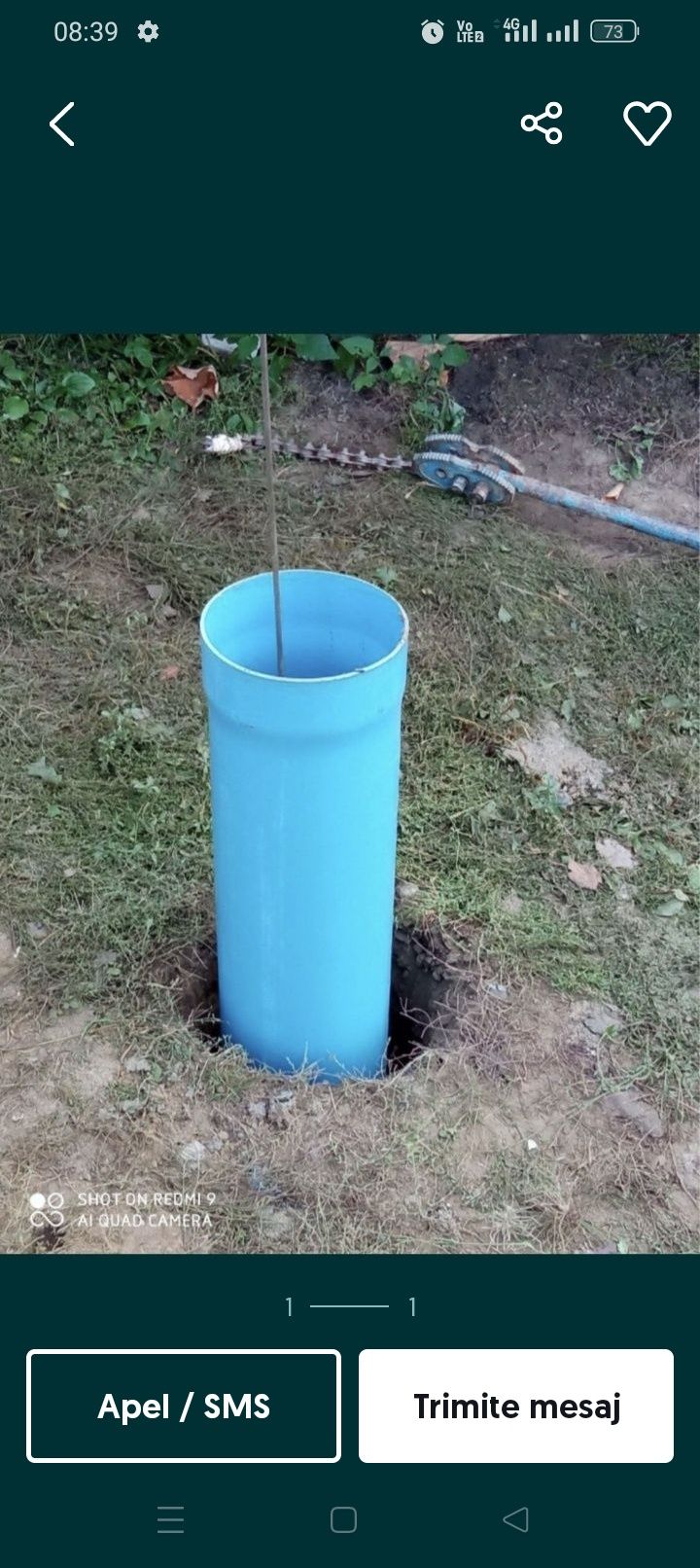 Foraje puțuri apă