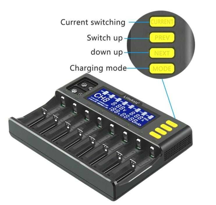 Презареждане на Батерии Liitokala Lii-402 Lii-S4 Lii-500 Lii-S6 Lii-S8