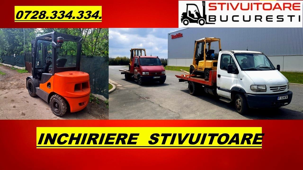 Inchiriez stivuitor închiriere motostivuitor 3.5 tone Bucuresti ilfov