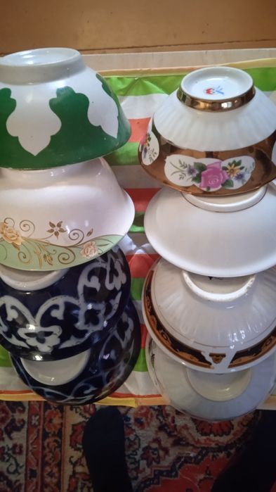 Кисе, пиалы, тарелки