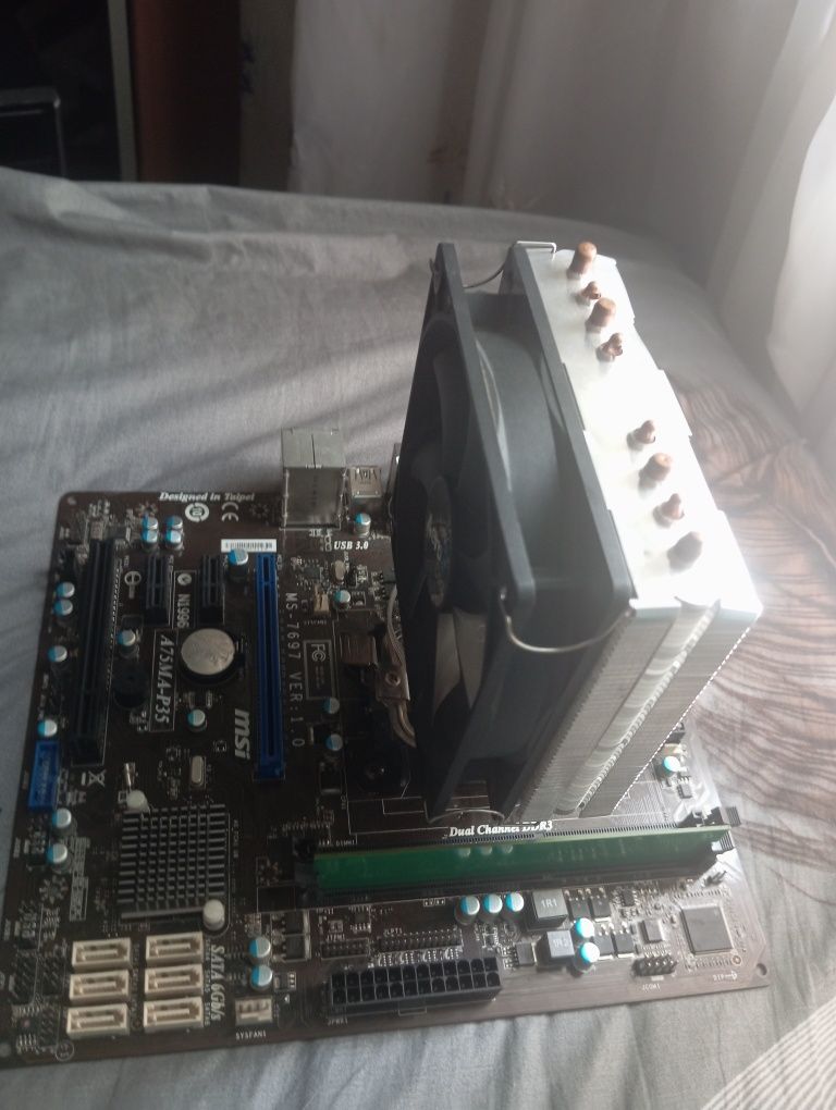 Комплект процессор кулер оперативная память ddr3