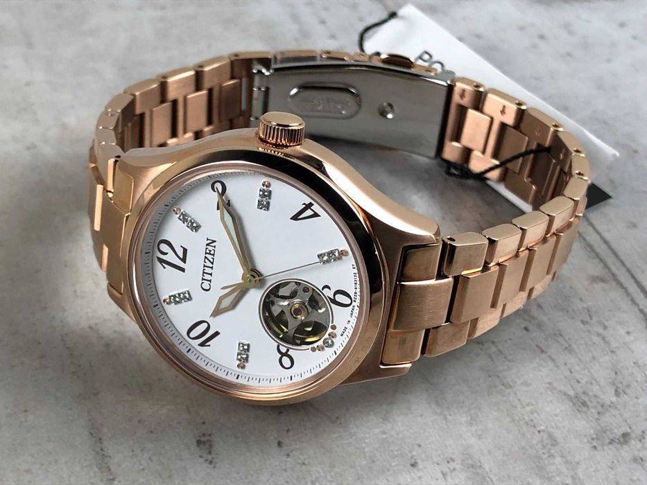 Ceas dama Citizen - Lady Open Heart Automatic - PC1002-85A -