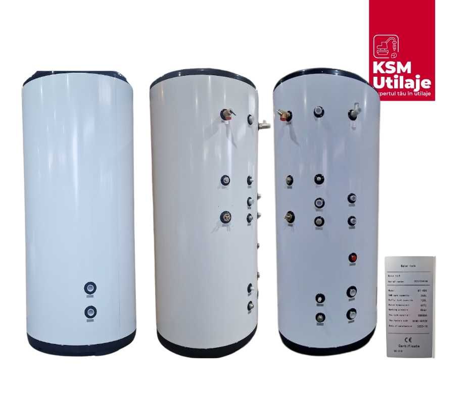 Combo boiler si puffer INOX DT-300 | DT-400 | DT-500 | Pompa Caldura