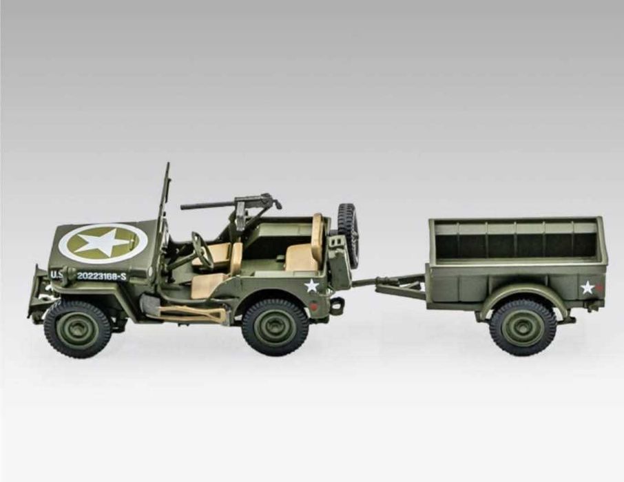 Jeep Willys MB  WW2  1:43