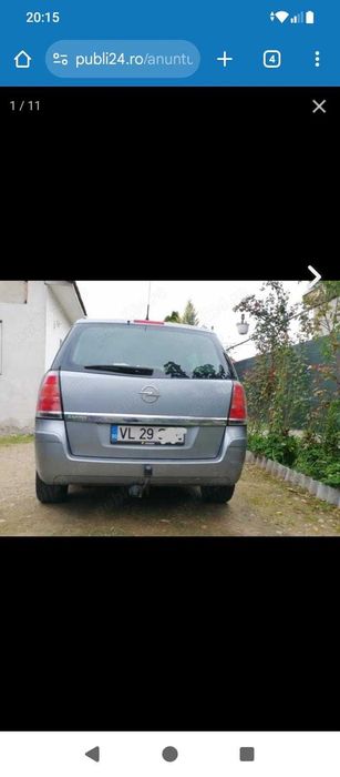 Vând Opel Zafira B    2900 euro