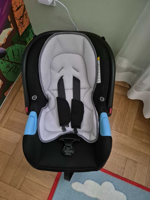 Бебешка комбинирана количка 3в1 Buba - Forester 595, сива