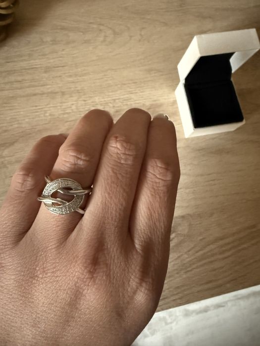 Сребърен уникално красив пръстен
