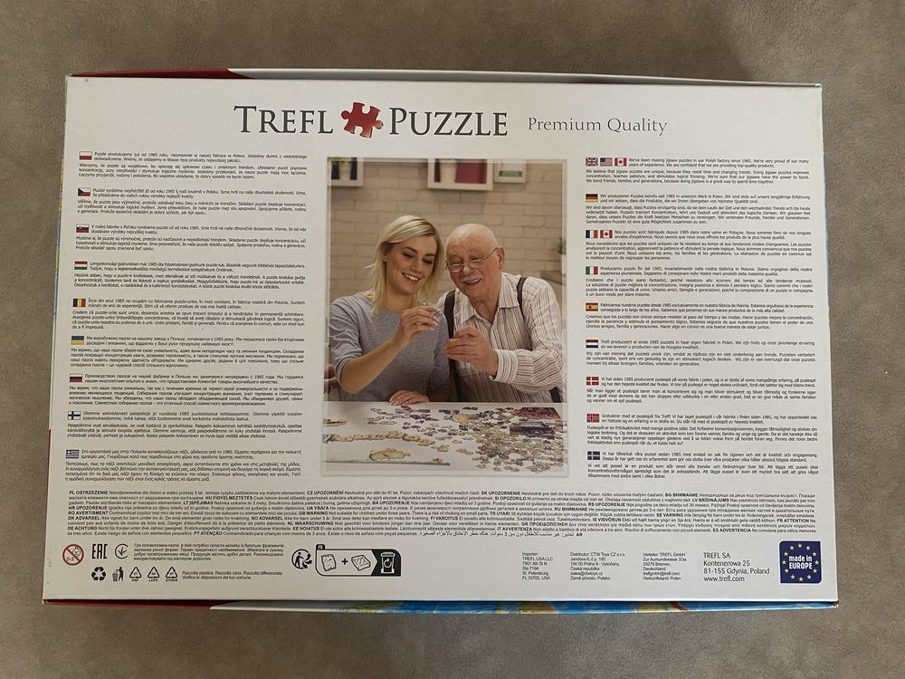 Puzzle Trefl 1000, premium quality