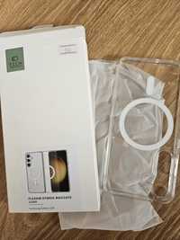 Husa transparenta flexibila Samsung S24 noua MagSafe