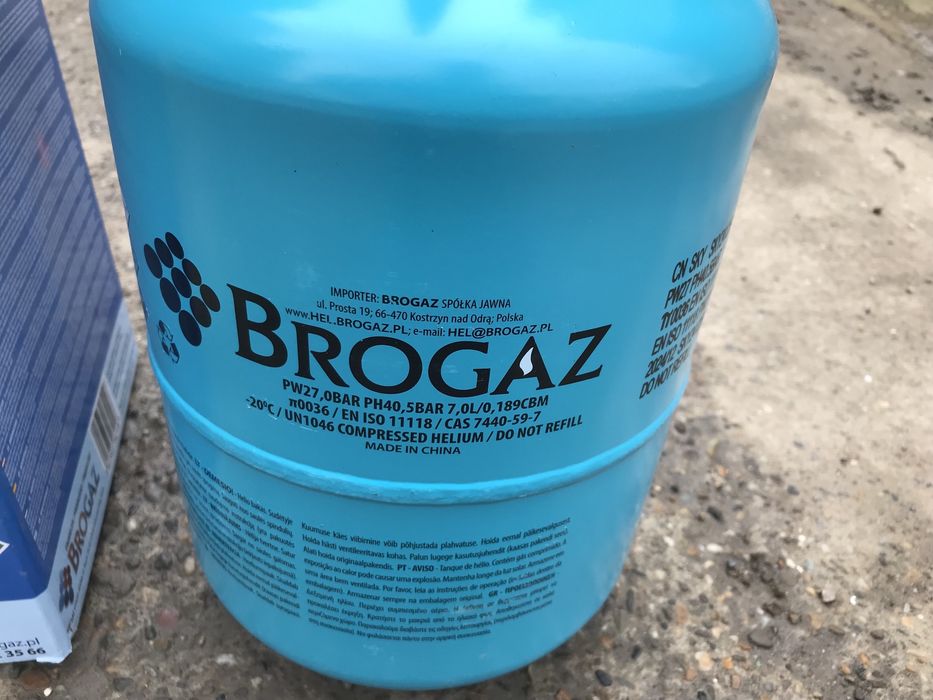 Butelie Heliu Goala de 7L